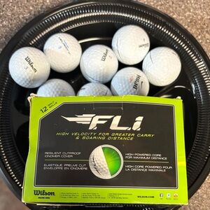 Wilson FLI High Velocity Golf Balls - White